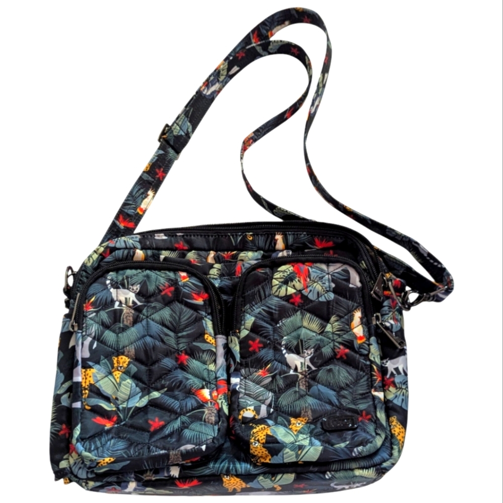 Lug Navigator Bag Jungle Safari Animal Pattern Retired